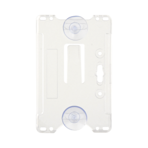 Porta tarjeta de plastico ABS / Transparente / Compatible con tarjetas ACCESSCARDEPC / PROCARDX