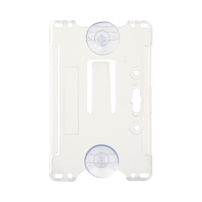 Porta tarjeta de plastico ABS / Transparente / Compatible con tarjetas ACCESSCARDEPC / PROCARDX