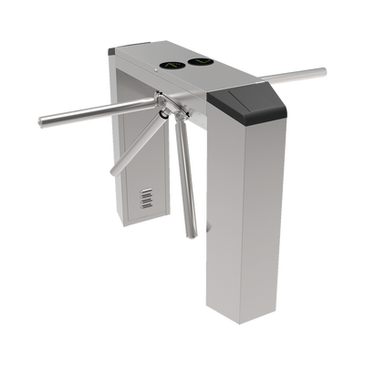 Torniquete Industrial en Acero Inoxidable / Bidireccional / Espacio para Lectora de Proximidad