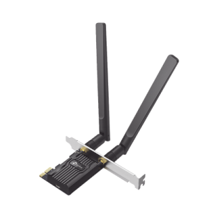 Adaptador PCIe inalámbrico doble banda AC 1200 Mbps / Antena de alta ganancia / Tecnología MU-MUMO 2X2 / Soporte de perfil bajo y Altura completa / Bluetooth 4.2
