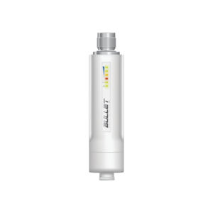 Radio airMAX Bullet-M2HP, hasta 100 Mbps, frecuencia de 2 GHz (2412 - 2472 GHz), No incluye adaptador PoE
