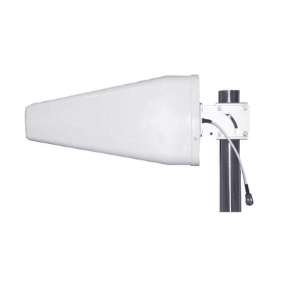 Antena direccional logarítmica de 11 dBi de ganancia. Especial para cualquier dispositivo celular. Amplio rango de frecuencias 698-960 MHz / 1710-2700 MHz