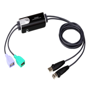 Switch KM formato cable USB de 2 puertos con Boundless Switching