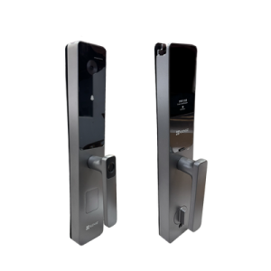 Cerradura Inteligente / Wi-Fi / Bluetooth / Códigos Temporales Para Visitantes / Lectura de Huella / Lectura de Tag / Contraseña / Botón para Timbrar / Apertura remota / Alarma Anti-intrusión / No Requiere HUB