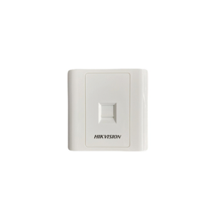 Placa Pared (Face Plate / 1 Puerto / Color Blanco / Caja con 20 Piezas