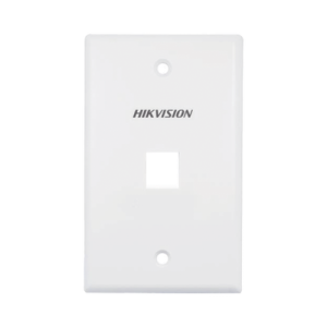 Placa Pared (Face Plate / 1 Puerto / Color Blanco / Caja con 20 Piezas