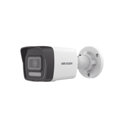 Bala 6 Megapixel / Lente 2.8 mm / 30 Mts IR / Luz Blanca 30 Mts WDR 120 dB / Exterior IP67 / Micrófono Integrado / H.265+ / PoE / ONVIF / MicroSD