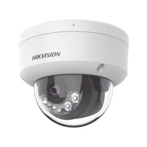 Domo IP 2 Megapixel /Lente 2.8 mm/ /Acusense/ Dual Light/ Micr贸fono Integrado / 30 mts IR EXIR / Exterior IP66 / H.265 / PoE / ONVIF