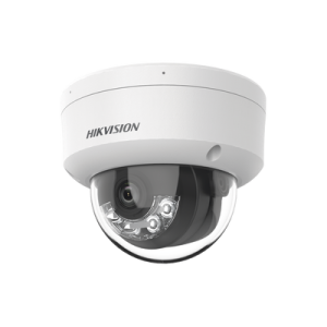 DOMO IP 6 MP / LENTE 2.8 MM / 30 MTS IR EXIR / 20 MTS LUZ BLANCA / MIC INTEGRADO / IP67 / IK08 / H.265+ / ACUSENSE LITE