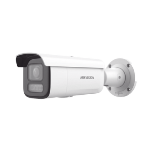 Bala IP 8 Megapixel (4K)/ Lente Mot. 2.8 a 12 mm / 60 mts IR EXIR /Exterior IP67 / IK10 / WDR 120 dB / PoE / ACUSENSE (Evita Falsas Alarmas) / Entrada y Salida de Audio y Alarmas / MicroSD / ONVIF