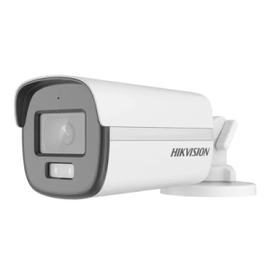 Bala TURBOHD 2MP (1920 x 1080) / Lente 2.8 mm / Imagen a Color 24/7 / Luz Blanca 40m / Exterior IP67 / dWDR / 4 Tecnologías