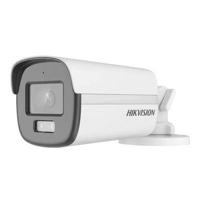 Bala TURBOHD 2MP (1920 x 1080) / Lente 2.8 mm / Imagen a Color 24/7 / Luz Blanca 40m / Exterior IP67 / dWDR / 4 Tecnologías