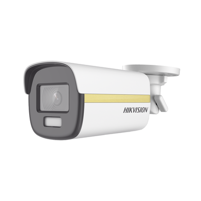 Bala TURBOHD 4K/ Imagen a color 24/7 / Lente 2.8 mm / METAL / Luz Blanca 40 mts / Exterior IP67 / WDR 130 dB