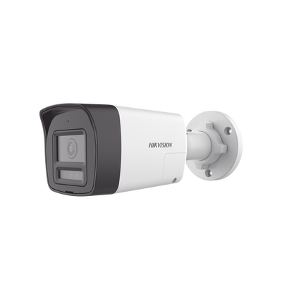 Bala TURBOHD 2 Megapixel (1080p) / Lente 2.8 mm / Dual Light (30 mts IR EXIR + 20 mts Luz Blanca) / Micrófono Integrado / Gran Angular 101° / Exterior IP67 / 4 Tecnologías