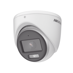 Turret TURBOHD 3K (5MP) / Micrófono Integrado / Lente 2.8 mm / Imagen a color 24/7 / 40 mts Luz Blanca / Exterior IP67 / dWDR / 4 Tecnologías