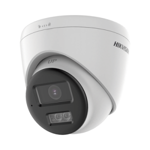 Turret TURBOHD 2 Megapixel (1080p) / Lente 2.8 mm / Dual Light (40 mts IR EXIR + 40 mts Luz Blanca) / Micrófono Integrado / Notificación Visual y Audible / IP67 / 4 Tecnologías