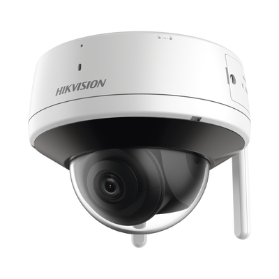 Domo IP 2 Megapixel / Lente 2.8 mm / 30 mts IR / Exterior IP66 / Wi-Fi / WDR 120 dB / Soporta Micro SD / H.265+ / Micrófono y Bocina Interconstruido