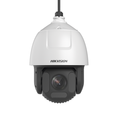 Domo PTZ IP 4 Megapixel / 45X Zoom / 300 mts IR / AutoSeguimiento / WDR 120 dB / EIS / Deep Learning / Exterior IP66 / Rapid Focus / Hi-PoE / MicroSD