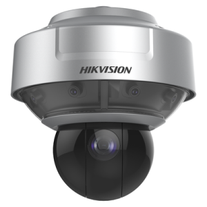 Domo PanoVu series / Vista Panor谩mica 360掳 / 8 Lentes de 4 Megapixel + PTZ 4 Megapixel de 40X Zoom / Posicionamiento 3D / IP66 / IK10 / WDR 120 dB