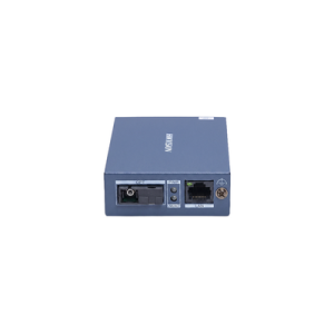 Convertidor de Medios (RX) / Monomodo SC / Hasta 20 KM / 1000 Mbps / Metálico