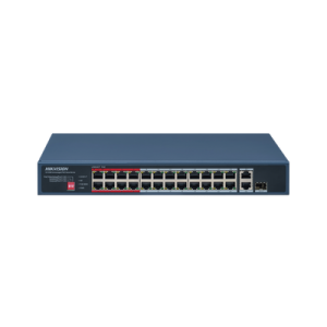Switch PoE+ / No Administrable / 24 Puertos 10/100 Mbps PoE+ / 1 Puerto Gigabit / PoE hasta 250 metros / 230 W