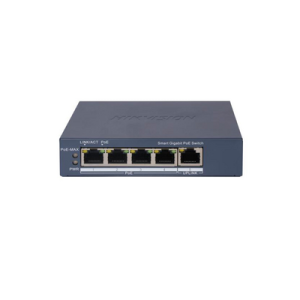 Switch Gigabit PoE+ / No Administrable / 4 Puertos 10/100/1000 Mbps PoE+ / 1 Puerto 10/100/1000 Mbps Uplink / 35 W