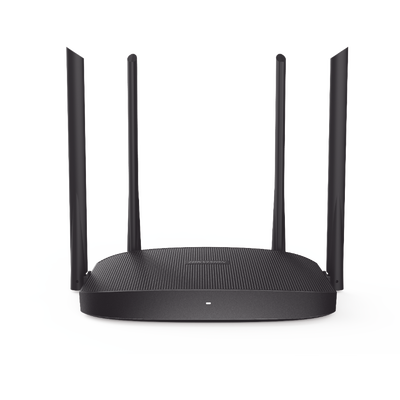 Router Inalámbrico WISP Gigabit / Doble Banda AC (2.4 GHz y 5 GHz) / Hasta 1200 Mbps / 4 Puertos 10/100/1000 Mbps / 4 Antenas Externas Omnidireccional de 5 dBi / Interior