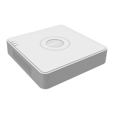 DVR 2 Megapixel (1080P) lite / 16 Canales TURBOHD / 1 Bahía de Disco Duro / H.265+ / Audio por Coaxitrion/ Detección de movimiento 2.0 / Salida de vídeo Full HD
