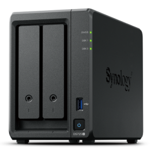 Servidor NAS de 2 Bahías (Expandible a 7 Bahías) / Hasta 126 TB / Servicio Nube Gratis (P2P) / Administración Remota y Respaldo Programado