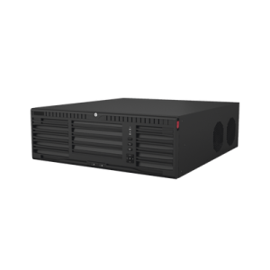 NVR 8K Megapixel / 64 canales IP / Soporta Cámaras con AcuSense / 16 Bahías de Disco Duro / 2 Tarjetas de Red / Soporta RAID con Hot Swap / HDMI en 8K / Soporta POS