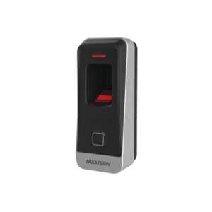 Lector esclavo MIFARE IP65 / Huella Digital / Lector de Tarjetas de Mifare / RS-485 / Interior y Exterior / Requiere panel de la serie DS-K2600