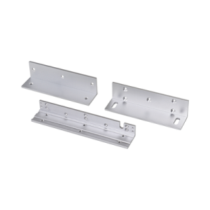 Kit de montajes Z y L para Electroimanes HIKVISION / Compatible con DS-K4H258S / Uso en Puerta de Madera y Metal