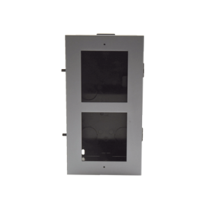 Base de 2 Espacios para EMPOTRAR M贸dulos de Videoporteros Hikvision