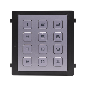 Módulo de Teclado para Frente de Calle Modular / Desbloqueo de Puerta Mediante Código / Llamada a monitor.