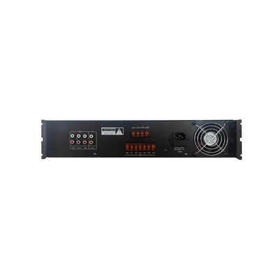 Amplificador una Zona / 2 Canales / 30 W por Canal / Conexión Bluetooth / Salida 4-8 Ω x 2 / 100V COM x 2 / Uso Interior