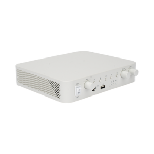 Amplificador / 2 Canales / 60W / Bluetooth / Entrada y Salida RCA / USB / 1 Entrada Micrófono / 24VCD