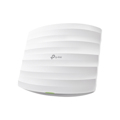 Punto de Acceso Omada / 802.11 b/g/n (2.4 GHz) / Hasta 300 Mbps / Alimentación PoE 24V pasivo / Para montaje en techo / Soporta hasta 50 clientes.