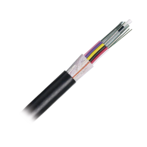 Cable de Fibra Óptica de 12 hilos, OSP (Planta Externa), No Armada (Dieléctrica), 250um, Monomodo OS2, Precio Por Metro