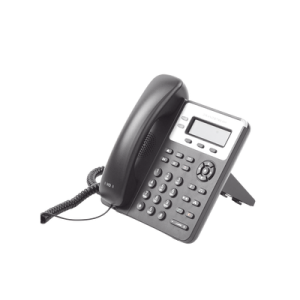 Teléfono IP SMB de 2 líneas con 3 teclas de función programables y conferencia de 3 vías, 5 Vcd