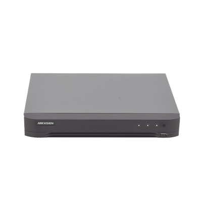 (RECONOCIMIENTO DE ROSTROS) DVR 4 Megapixel / 8 Canales TURBOHD + 4 Canales IP / 1 Bahía de Disco Duro / 1 Canal de Audio / Audio por Coaxitron