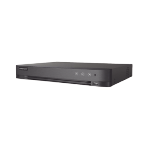 DVR 16 Canales TURBOHD + 8 Canales IP / 5 Megapixel Lite - 3K Lite / Audio de Dos Vías por Coaxitron / Reconocimiento Facial / ACUSENSE (Evista falsas alarmas) / 1 Bahía de Disco Duro / Salida de Video en Full HD