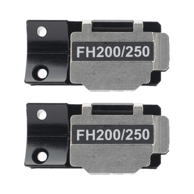 Par de Holders para fibra óptica 250 micras para Fusionadora LinkedPRO LP-FS-PRO-X6