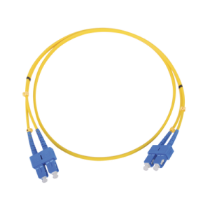 Jumper de Fibra 脫ptica Monomodo SC/SC Duplex de 1 metro