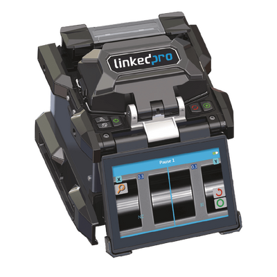 Fusionadora de Fibra Óptica Multimodo y Monomodo / Alineación por Núcleo / 6 Motores para Mejor Precisión en el Empalme / Capacitación básica virtual gratuita