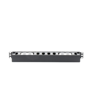 Organizador de cables Horizontal Para Rack de 19", 1U