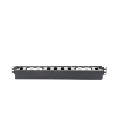 Organizador de cables Horizontal Para Rack de 19", 1U