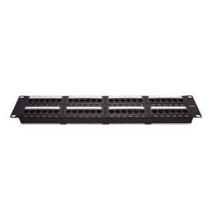 Organizador Vertical Doble NetRunner, para Rack Abierto de 45 Unidades, 4.9in de Ancho, Color Negro