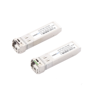 Transceptores Bidireccionales SFP+ (Mini-Gbic) / Monomodo / 10 Gbps de velocidad / Conector LC / Hasta 40 km de Distancia / 2 Piezas