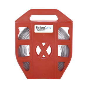 Cinta bandit de Acero Inoxidable 304 de 1/2", 0.70 mm, 30.5 metros para instalaciones de fibra optica