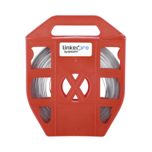 Cinta bandit de Acero Inoxidable 304 de 5/8", 0.70 mm, 30.5 metros para instalaciones de fibra optica